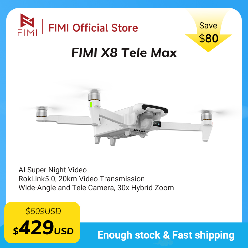 Drone Thermal Imaging - Новый дрон FIMI X8 Tele Max