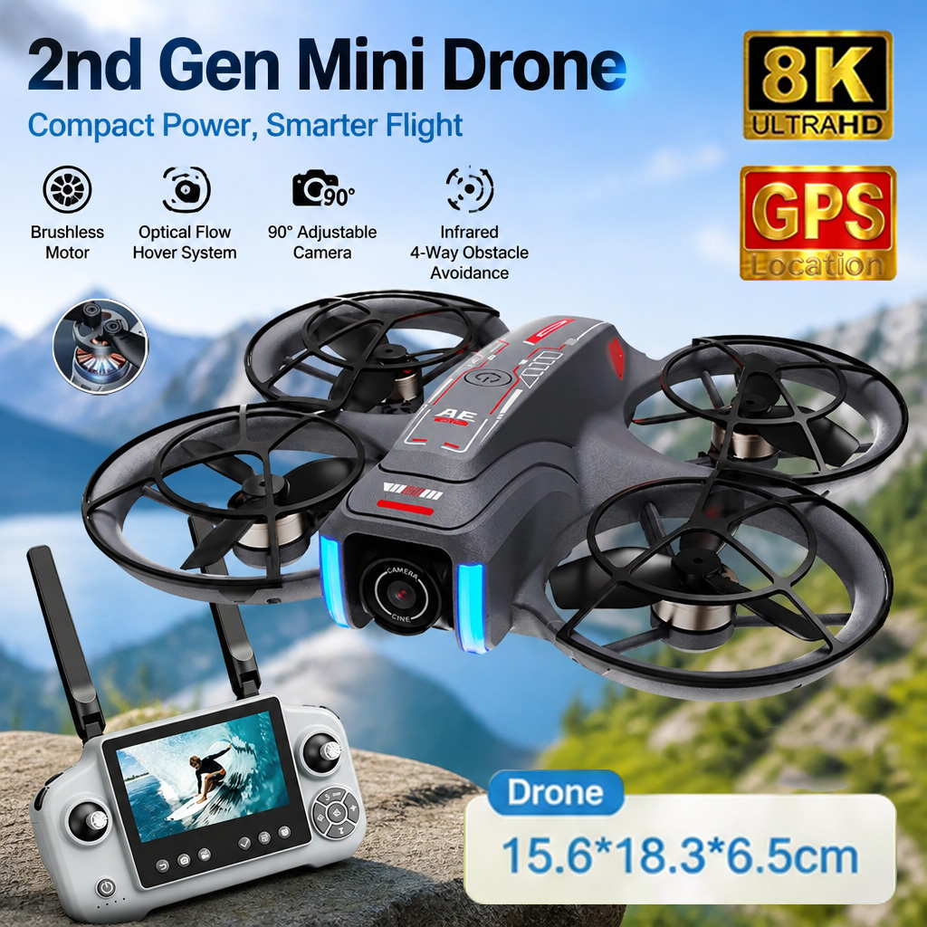 Drone Surveying - Новый профессиональный GPS-дрон AE21 с камерой