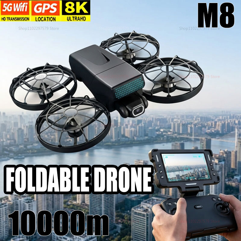 Drone Surveying - Новые дроны M8 GPS 8K Professional