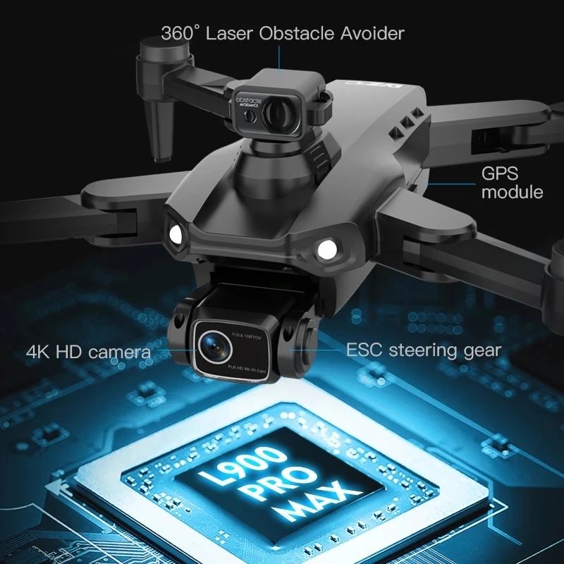 L900 Pro MAX GPS Дрон 4K Профе – обзор и цена Drone Surveying