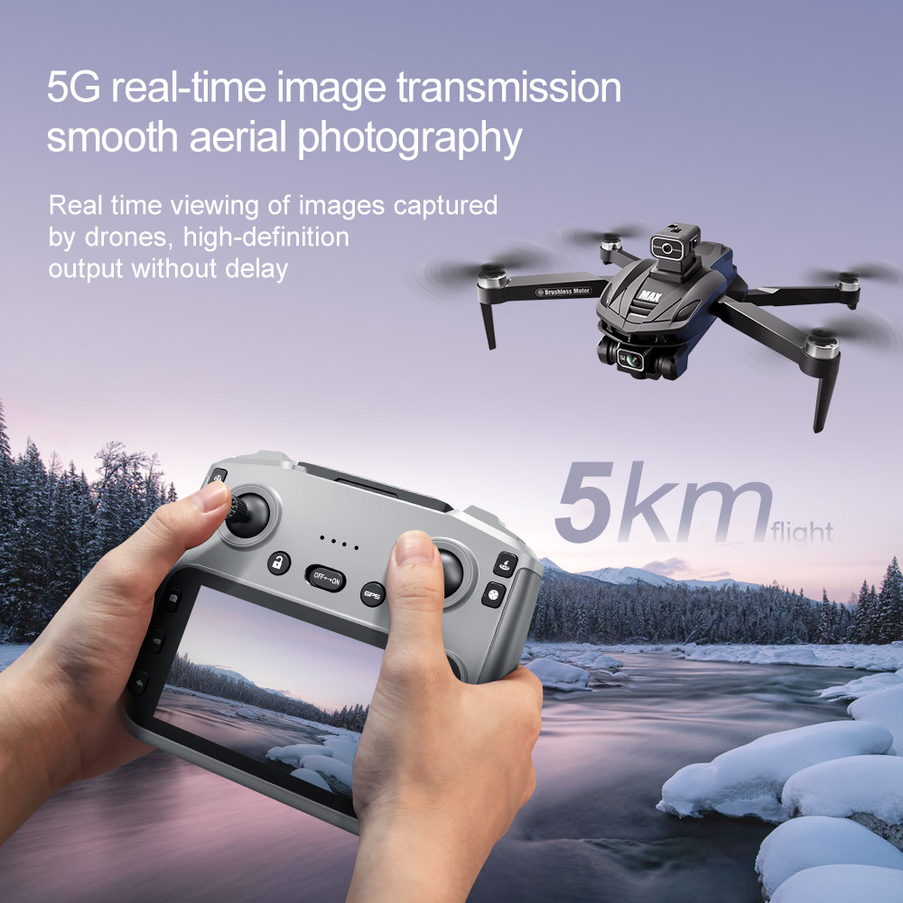 V168 PRO Max GPS Дрон 8K Профе – обзор и цена Drone Surveying
