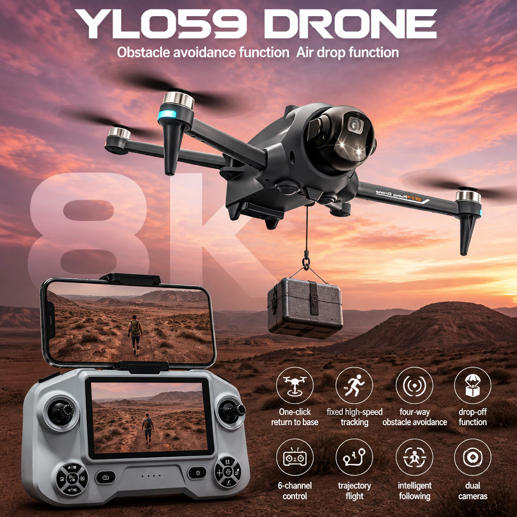Дрон Potensic с GPS, автоматич – обзор и цена Drone Surveying